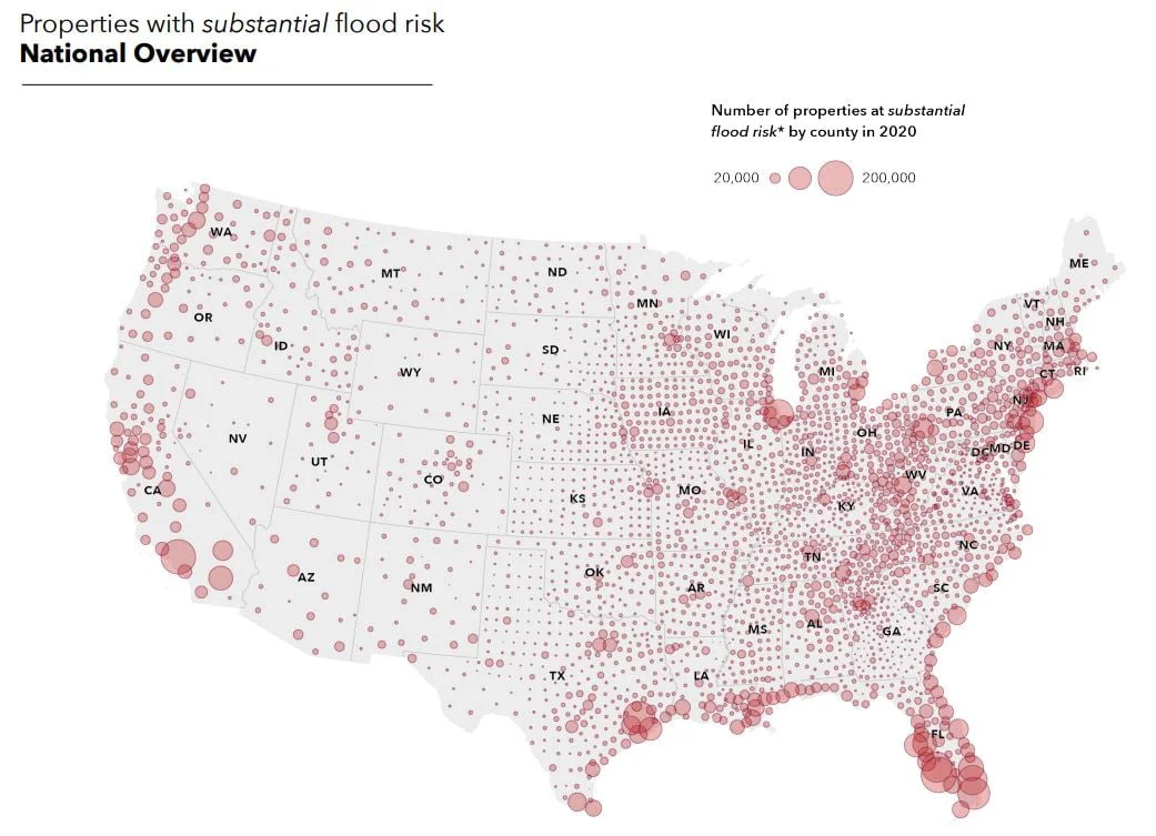 cities with highest flood risk
