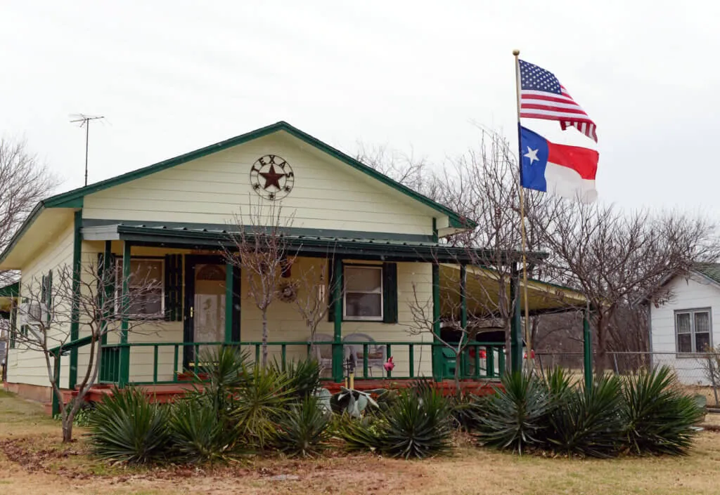 house in texas without will