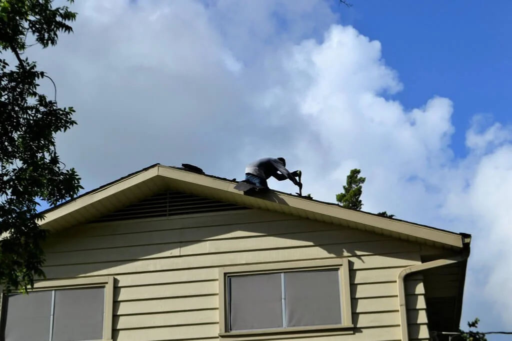 roof needing repair drags down home value